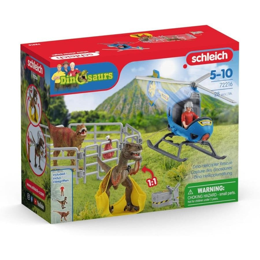 Schleich - Dino Helicopter Rescue SC72216