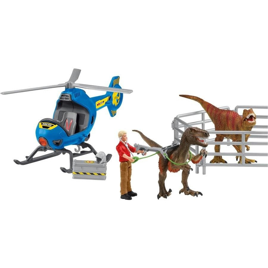 Schleich - Dino Helicopter Rescue SC72216