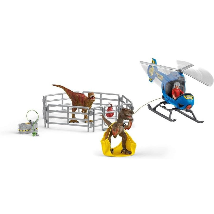 Schleich - Dino Helicopter Rescue SC72216