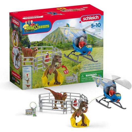 Schleich - Dino Helicopter Rescue SC72216