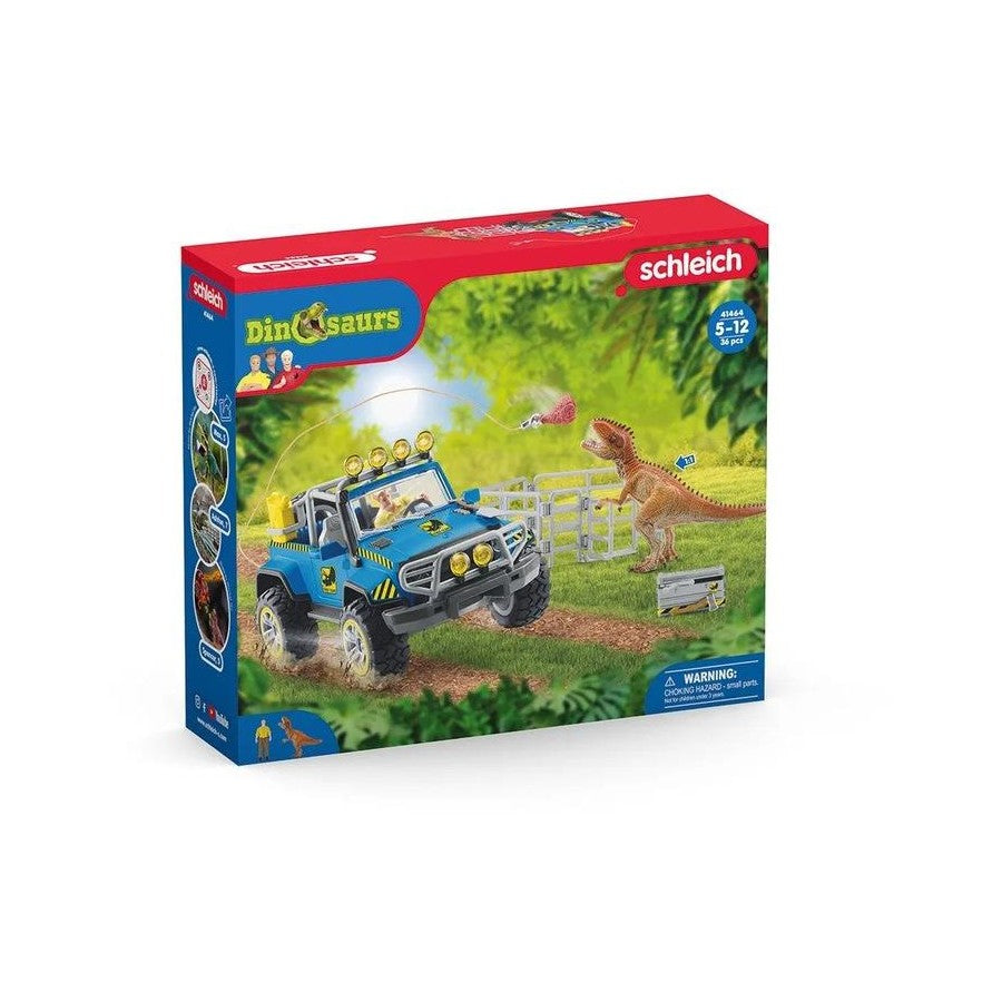 Schleich - Off Road Vehicle With Dino Outpost SC41464