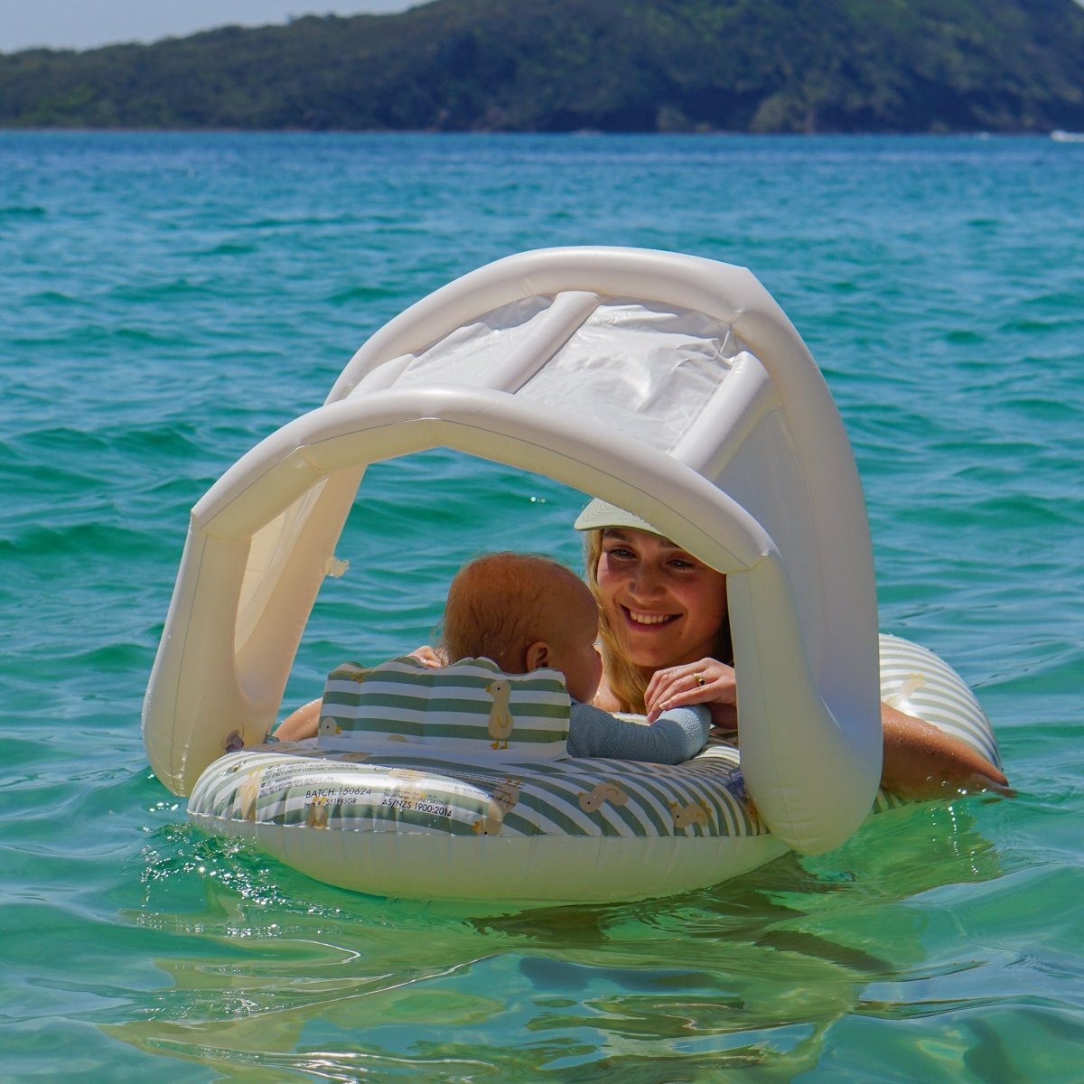 SUNNYLIFE FLOAT TOGETHER BABY SEAT - DEX THE DUCK