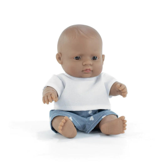 Miniland -Mf&M Latin Boy Baby Doll 21Cm