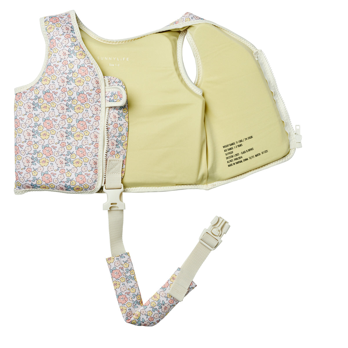 SUNNYLIFE SWIM VEST 1-2 - INTO THE GARDEN