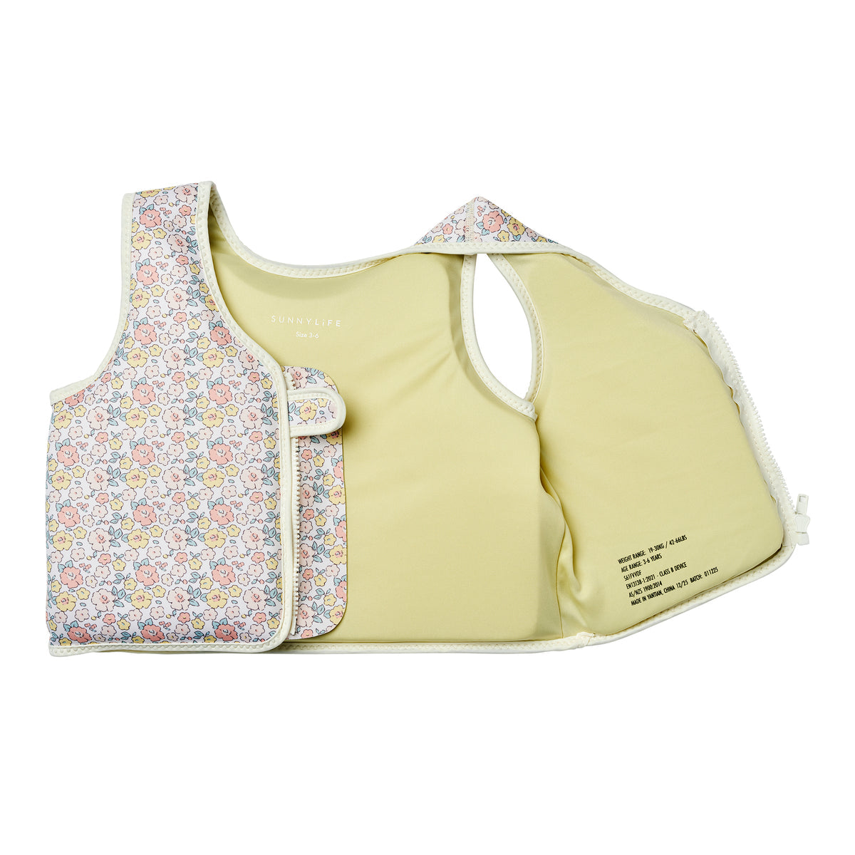 SUNNYLIFE SWIM VEST 1-2 - INTO THE GARDEN