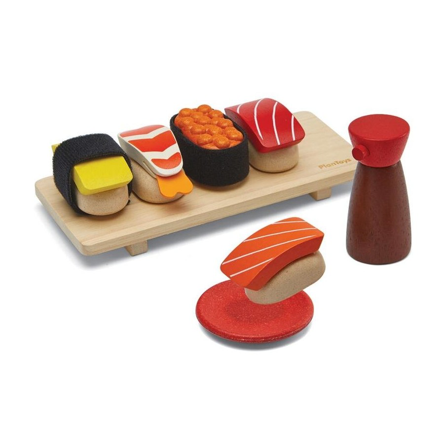 PlanToys Wooden Sushi Play Set