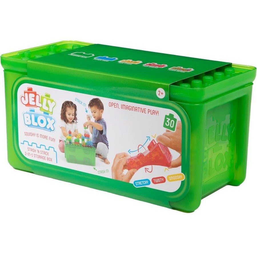 Jelly Blox - Stash & Stack 2 in 1 Storage Case