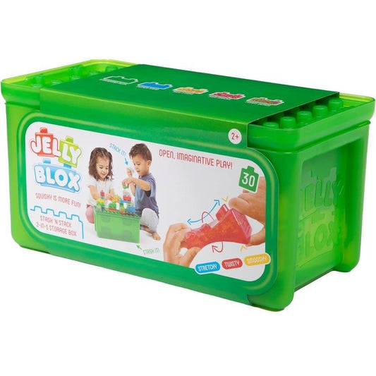 Jelly Blox - Stash & Stack 2 in 1 Storage Case