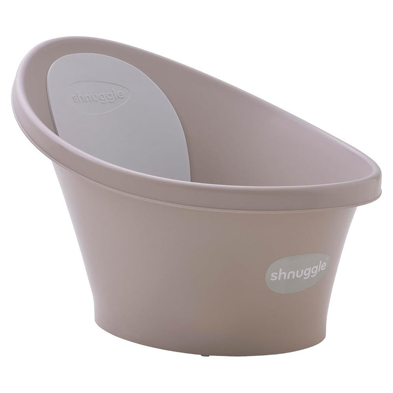Shnuggle Baby Bath With Plug Taupe