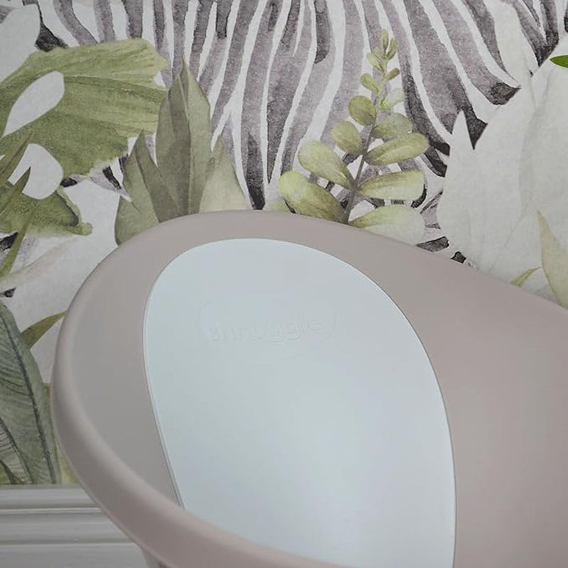 Shnuggle Baby Bath With Plug Taupe