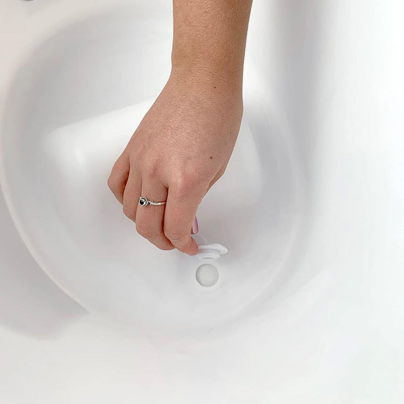 Shnuggle Baby Bath With Plug White/Grey