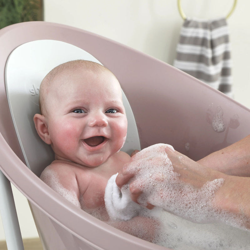 Shnuggle Baby Bath With Plug Blossom Pink
