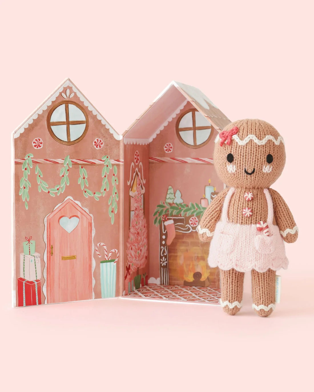 Cuddle + Kind Tiny Gingerbread (sugarplum) - Cuddle+Kind Christmas Gift