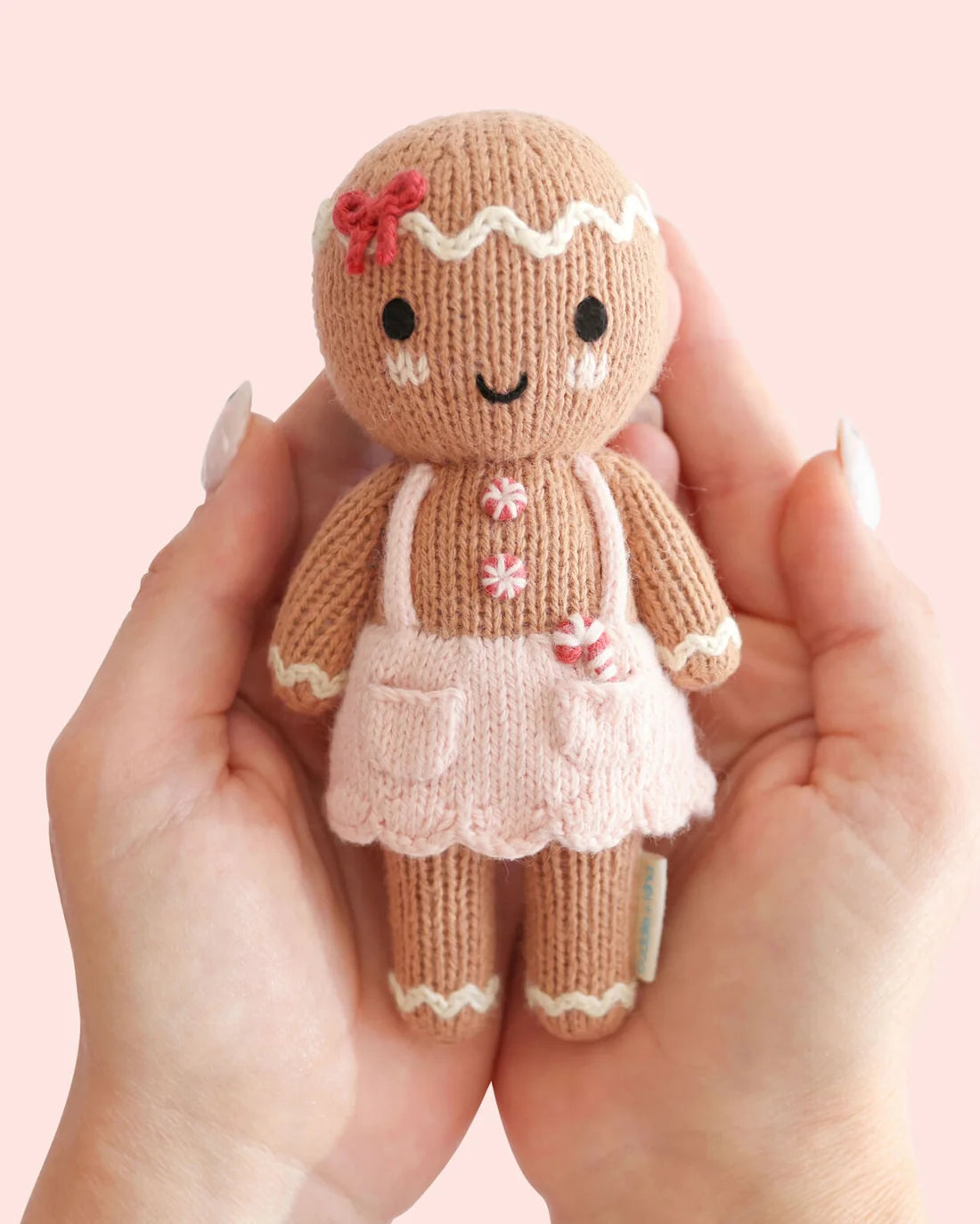 Cuddle + Kind Tiny Gingerbread (sugarplum) - Cuddle+Kind Christmas Gift