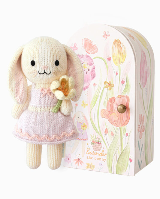 Cuddle + Kind Tiny Lavender the Bunny