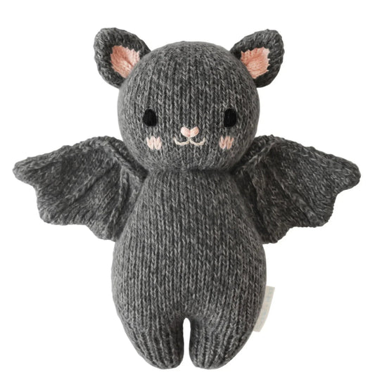 Cuddle Kind Bat Baby- Charcoal Halloween