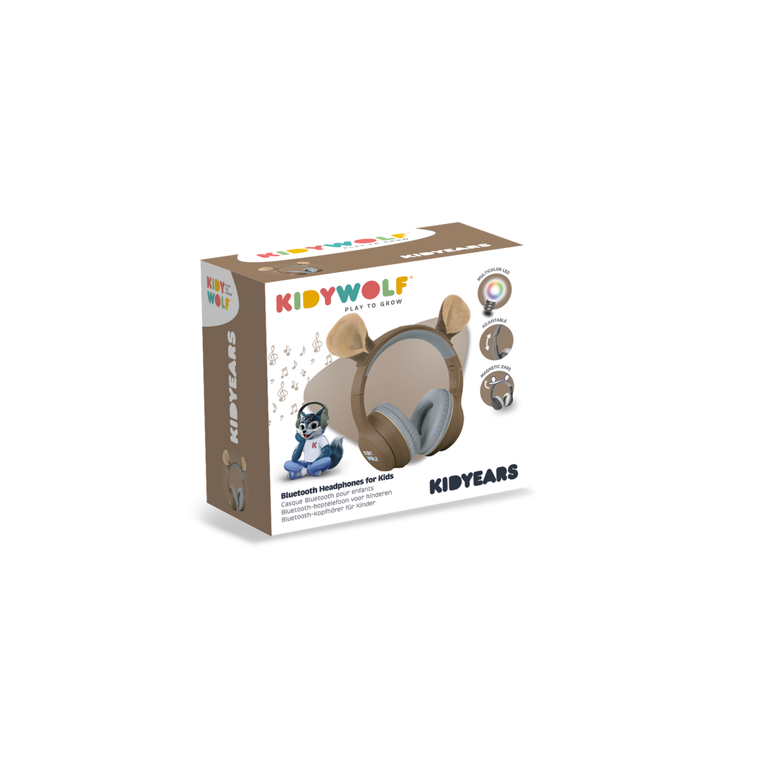 KidyWolf KidyEars Animal Headphones