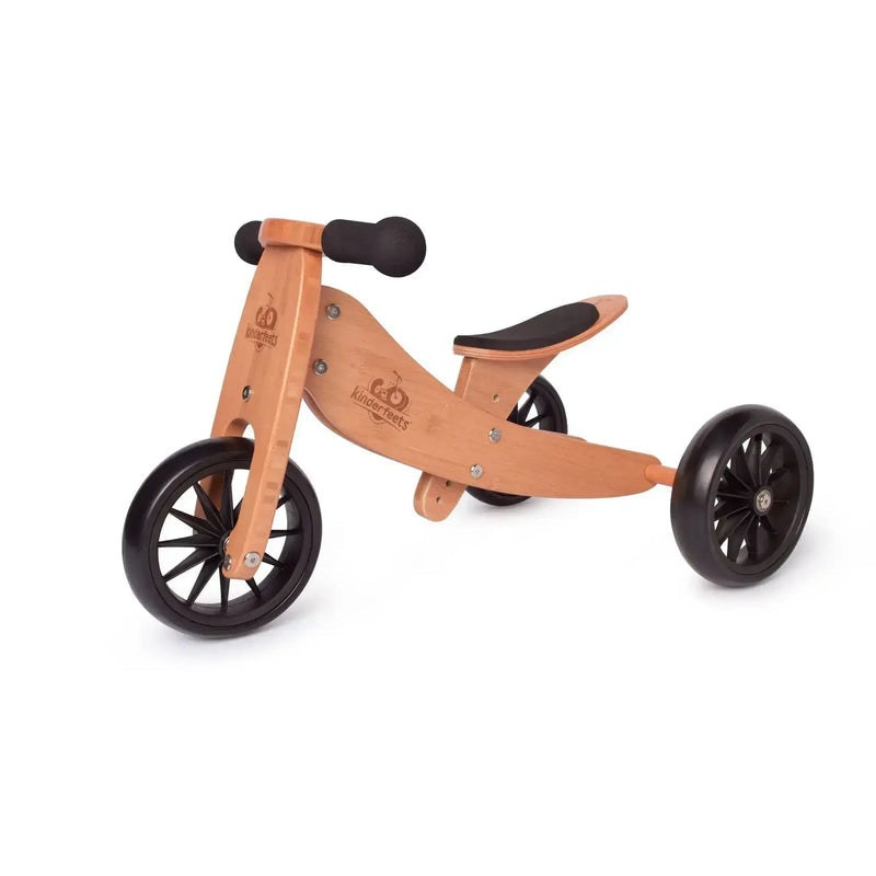 Kinderfeets - Tiny Tot - 2-In-1 Trike and Balance Bike - Bamboo