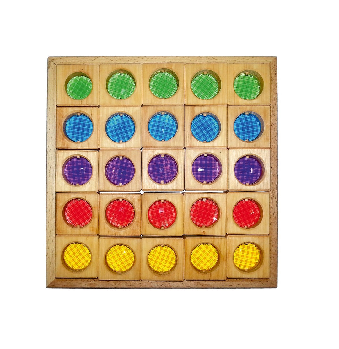 Bauspiel Stainglass Faceted Window Blocks