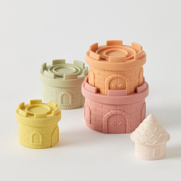 Jiggle & Giggle Eco-Friendly Castle Stacker Castle Set