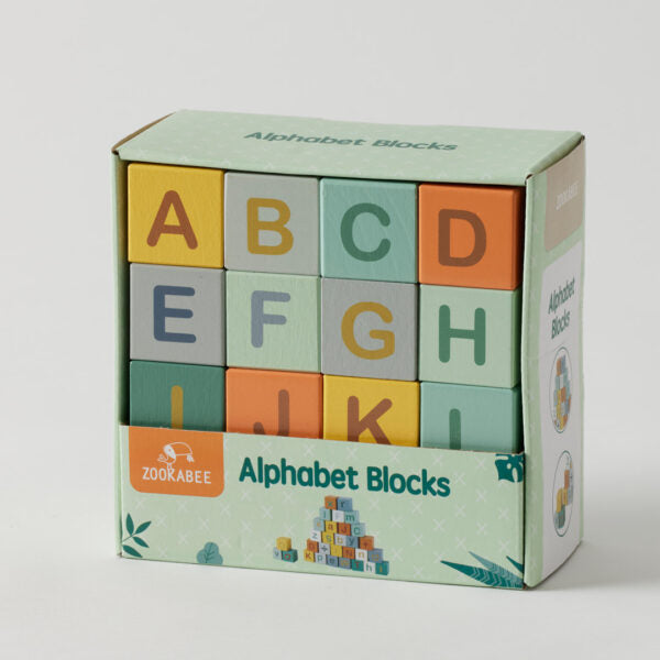Wooden Alphabet Blocks