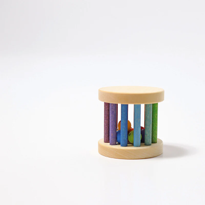 Grimm's Rattle Mini Rolling Wheel Baby Toys