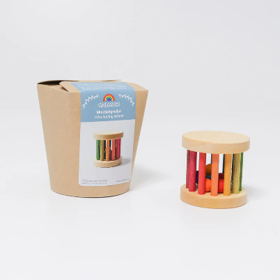 Grimm's Rattle Mini Rolling Wheel Baby Toys