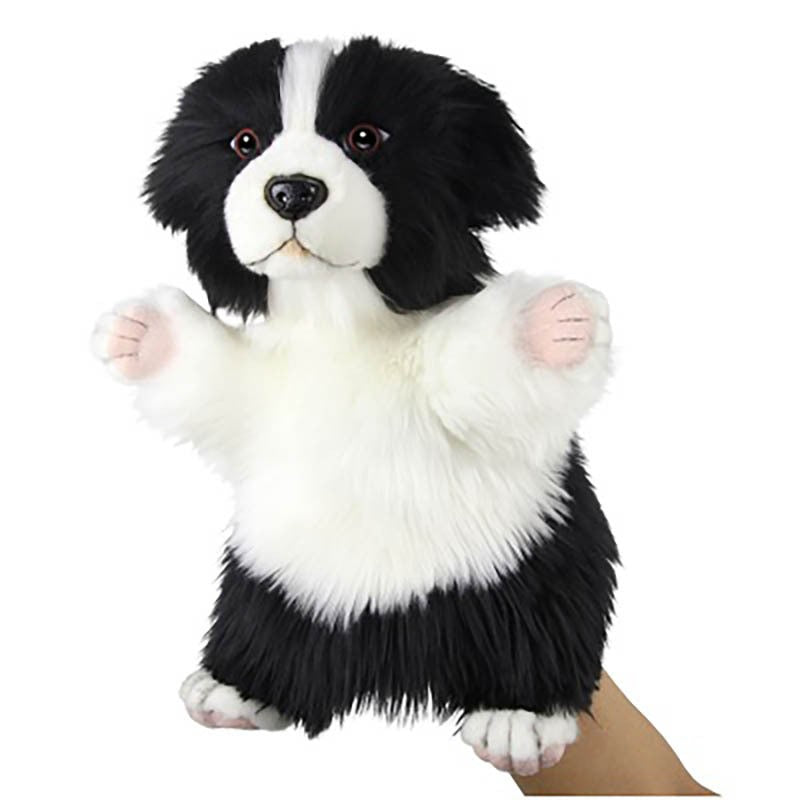 Hansa Creations Border Collie Puppy Puppet