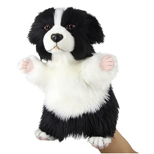 Hansa Creations Border Collie Puppy Puppet