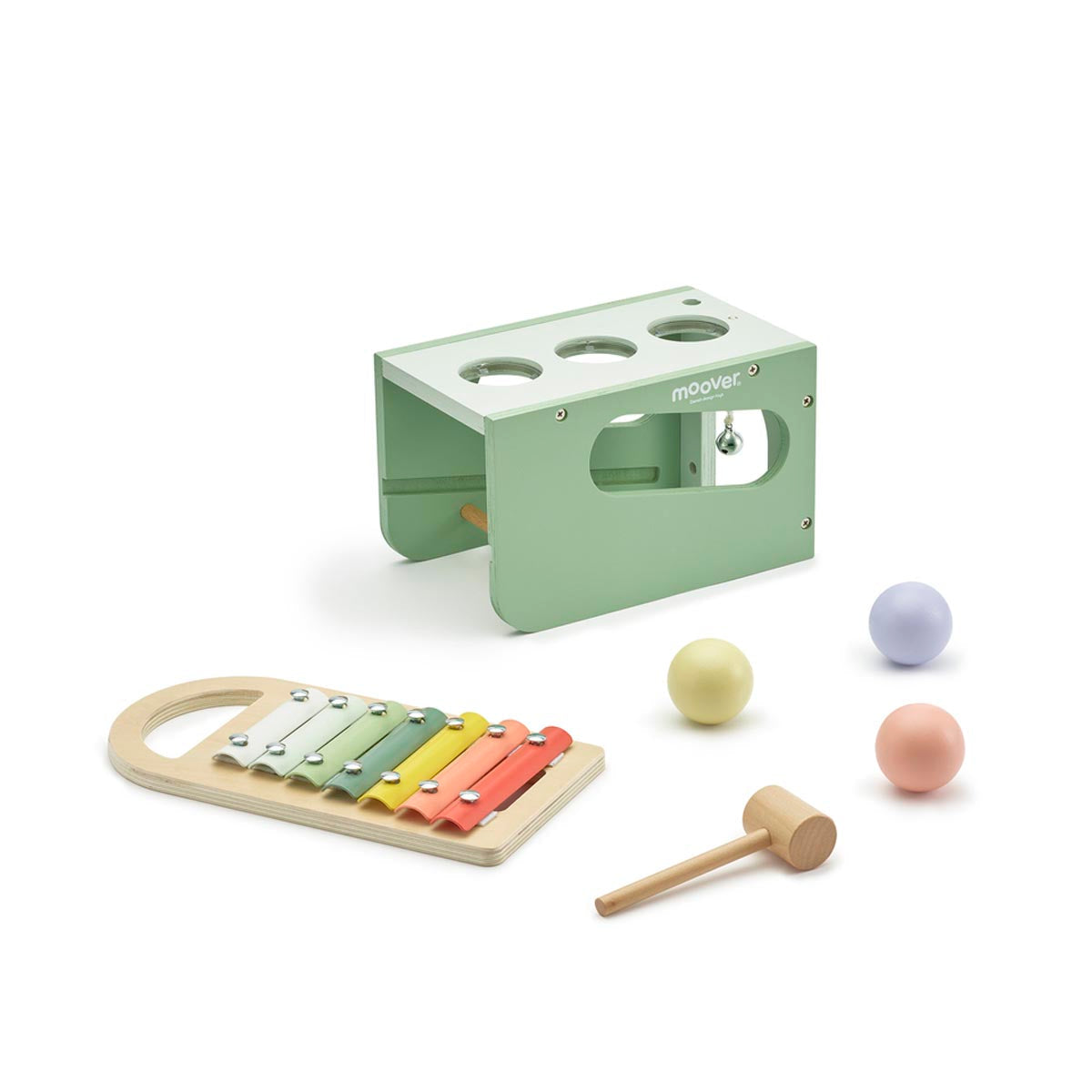 Moover Musical Wooden Tap Tap Xylophone Toy