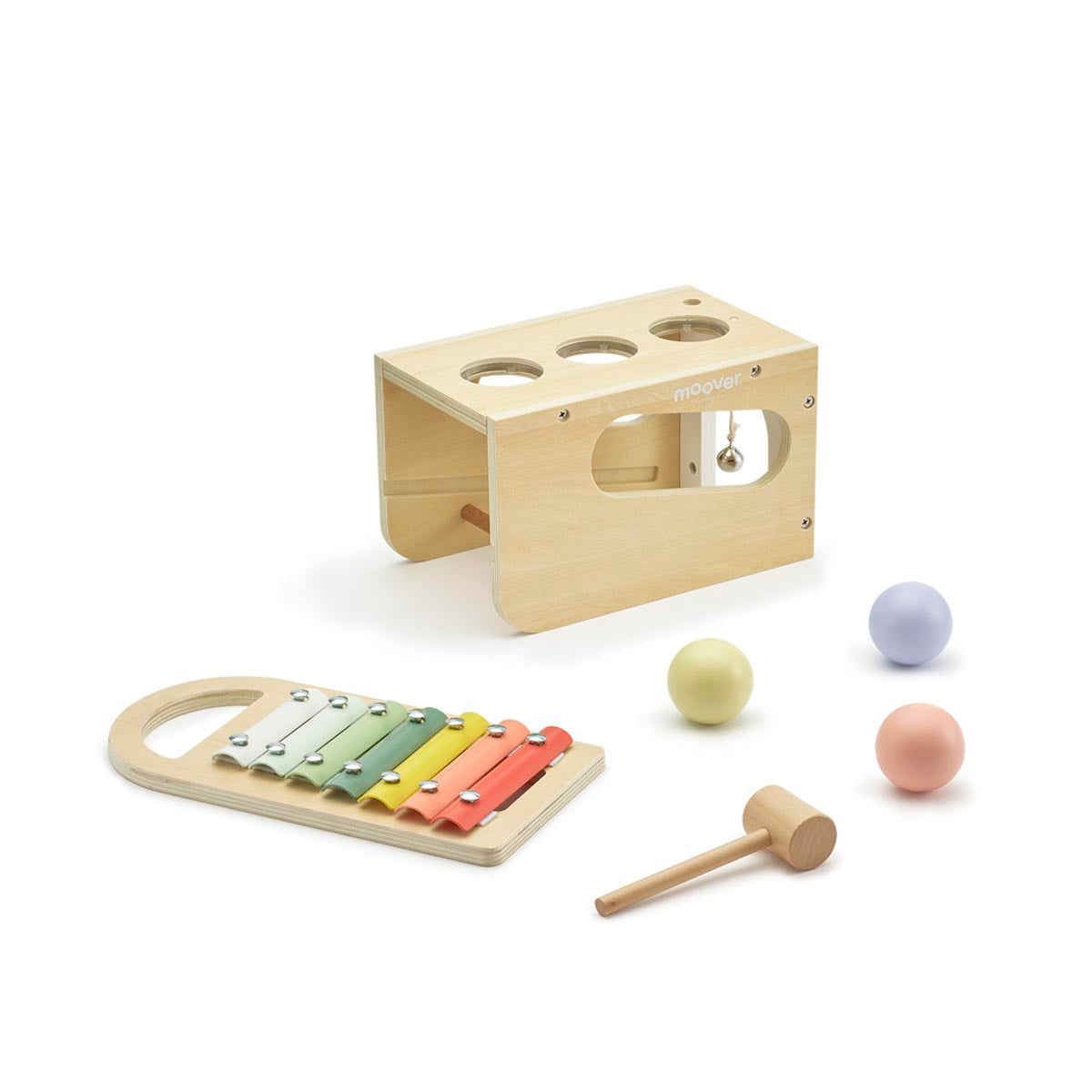 Moover Musical Wooden Tap Tap Xylophone Toy