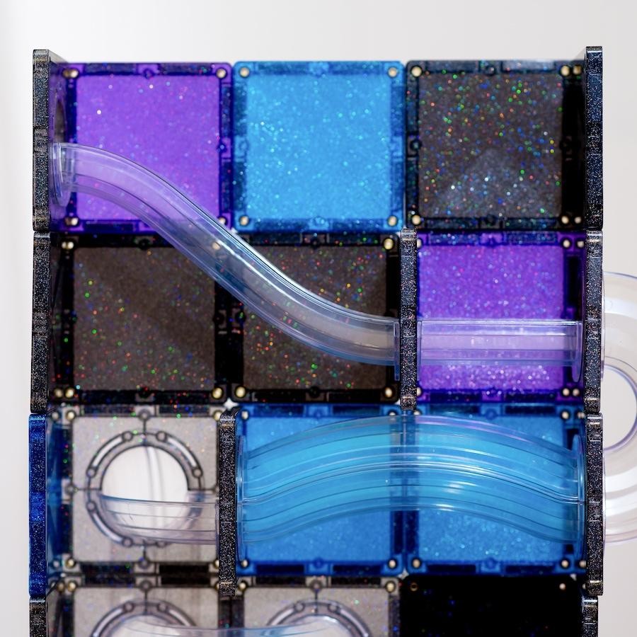 Connetix Magnetic Tiles Ball Run Galaxy Pack 61 pc