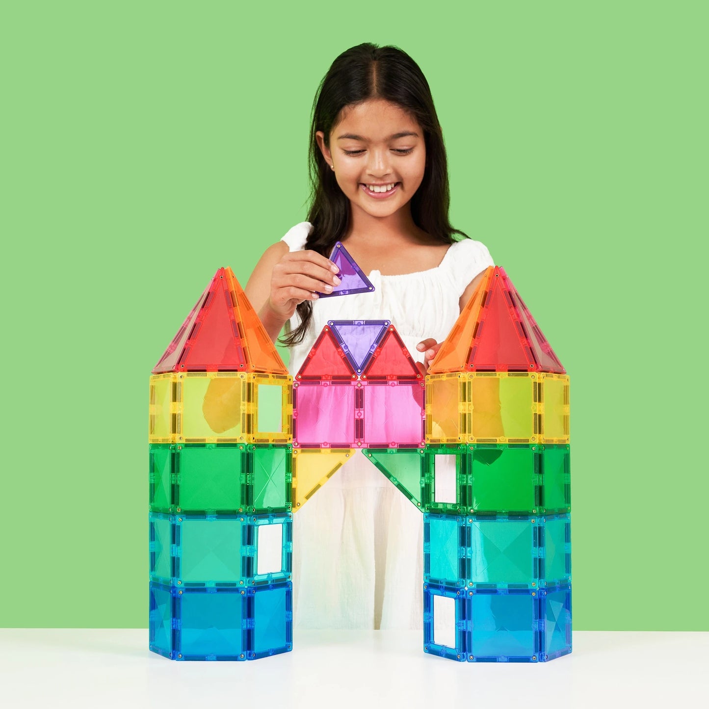 Connetix Magnetic Tiles Bright Creative Pack 104 pc