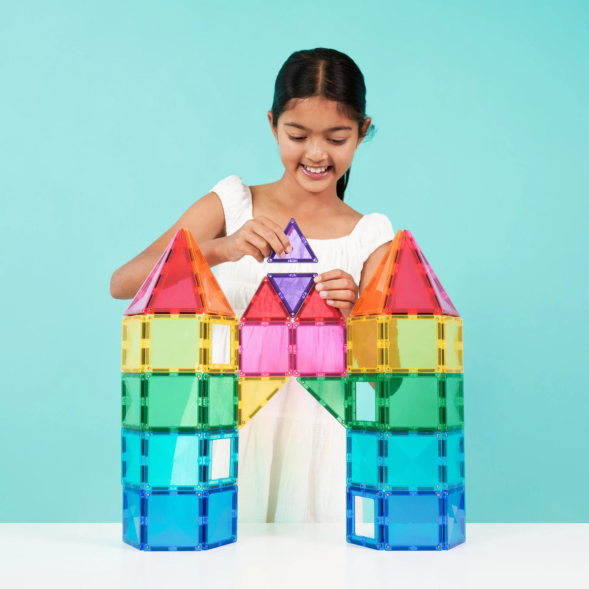 Connetix Magnetic Tiles Bright Creative Pack 104 pc