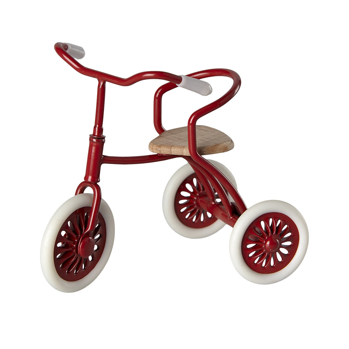 Maileg Abri a Tricycle Mouse Size - Red