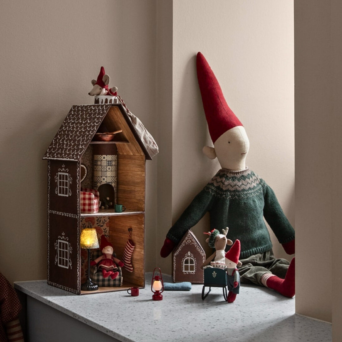 Maileg Gingerbread Christmas House - Mouse Size