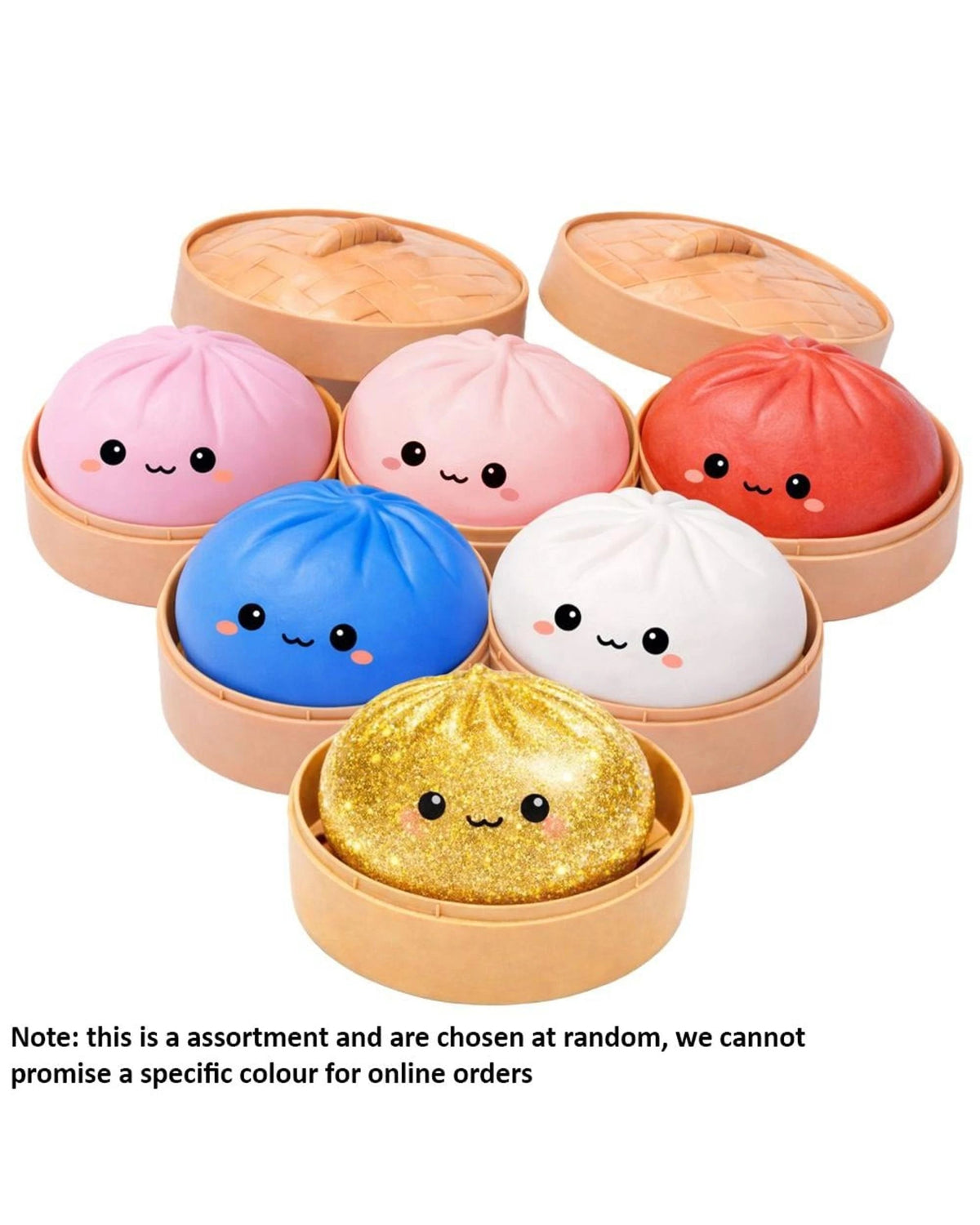 Keycraft Lucky Bao Mystery Squishy Dumpling Assorted