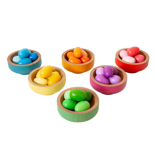 Freckled Frog Rainbow Nests Educational Toys