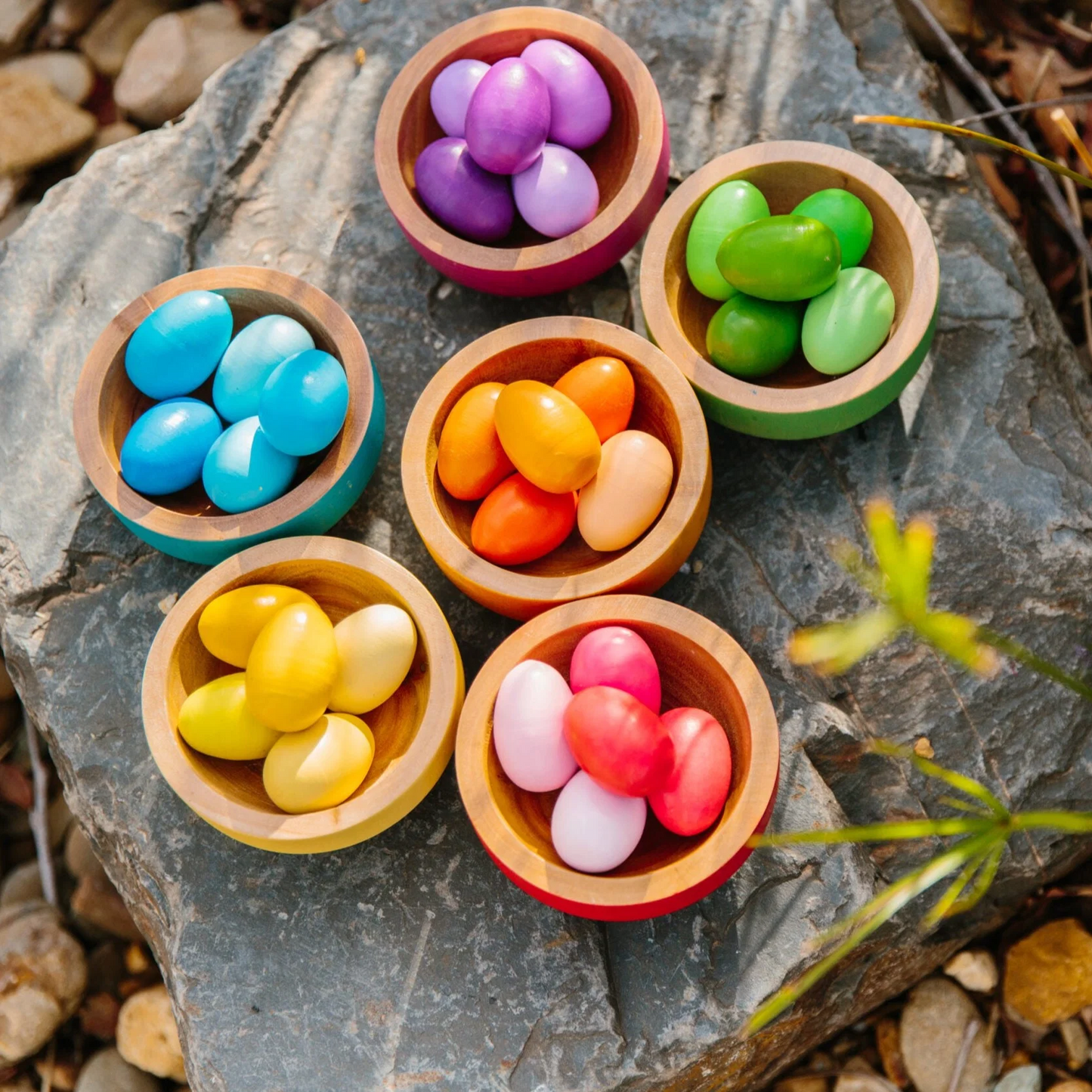 Freckled Frog Rainbow Nests Educational Toys