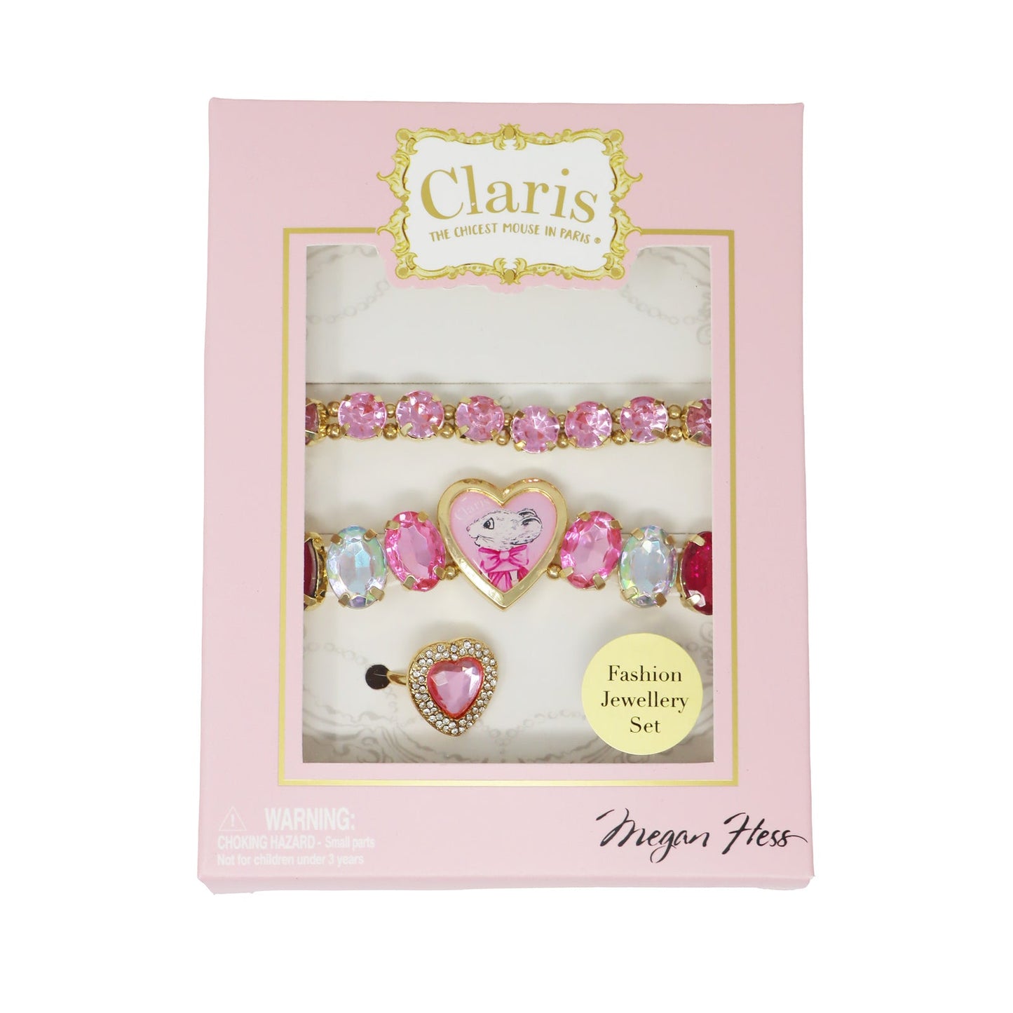 Claris the Chicest Mouse in Paris Jewellery Gift Set