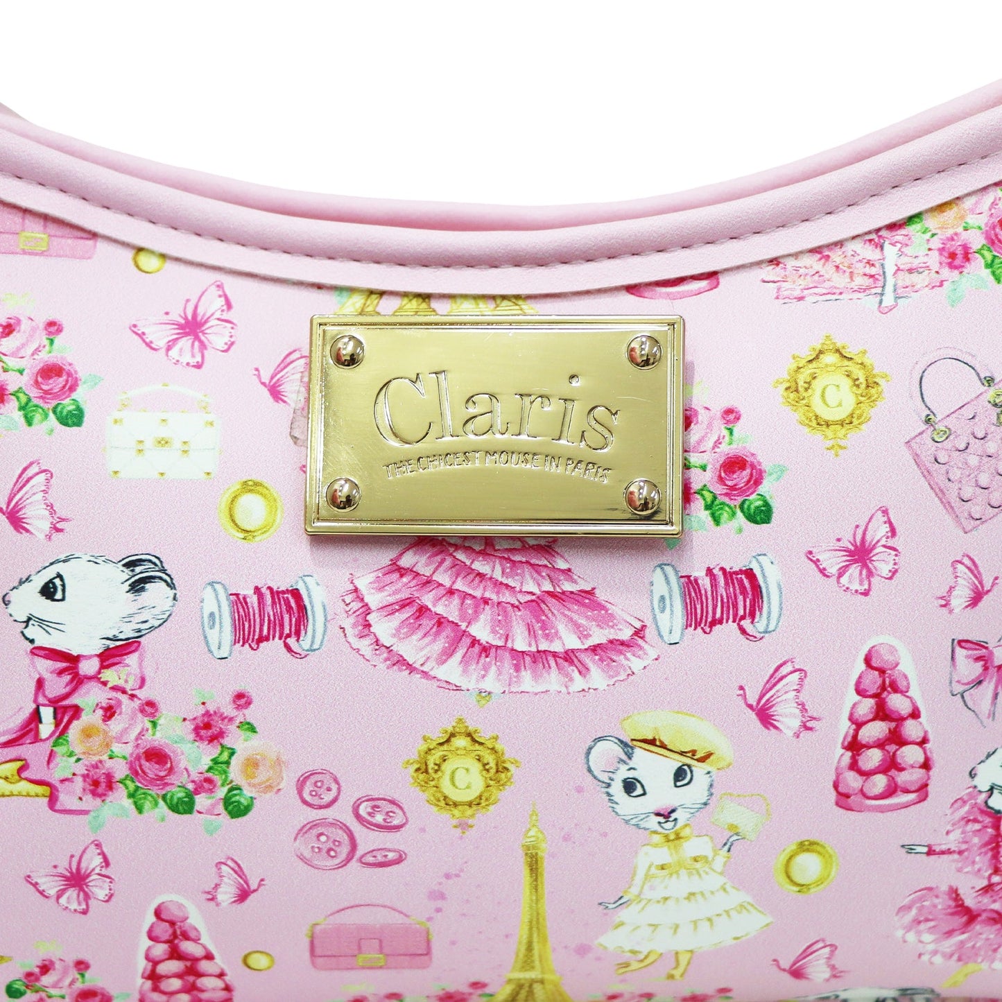 Claris the Chicest Mouse in Paris Fashion Shoulder Handbag