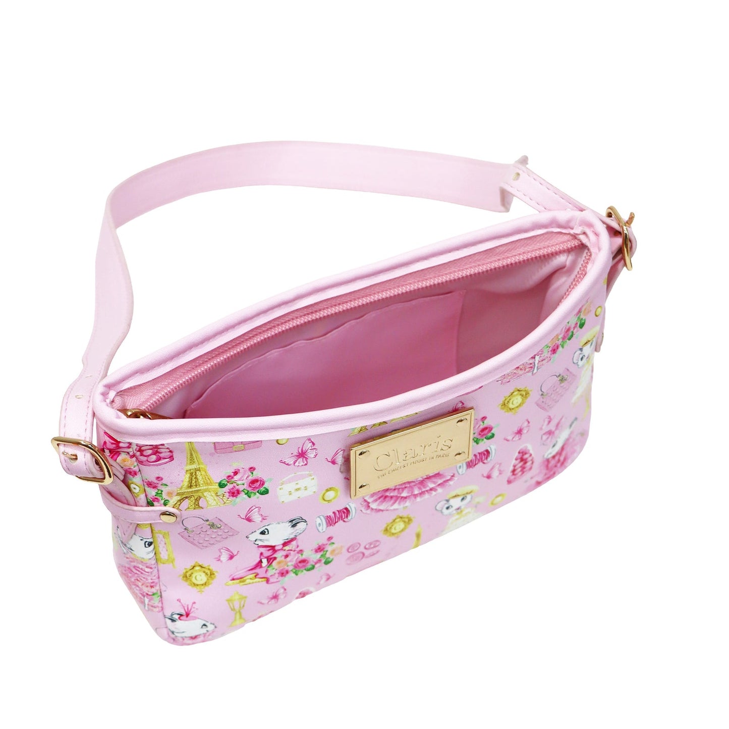 Claris the Chicest Mouse in Paris Fashion Shoulder Handbag