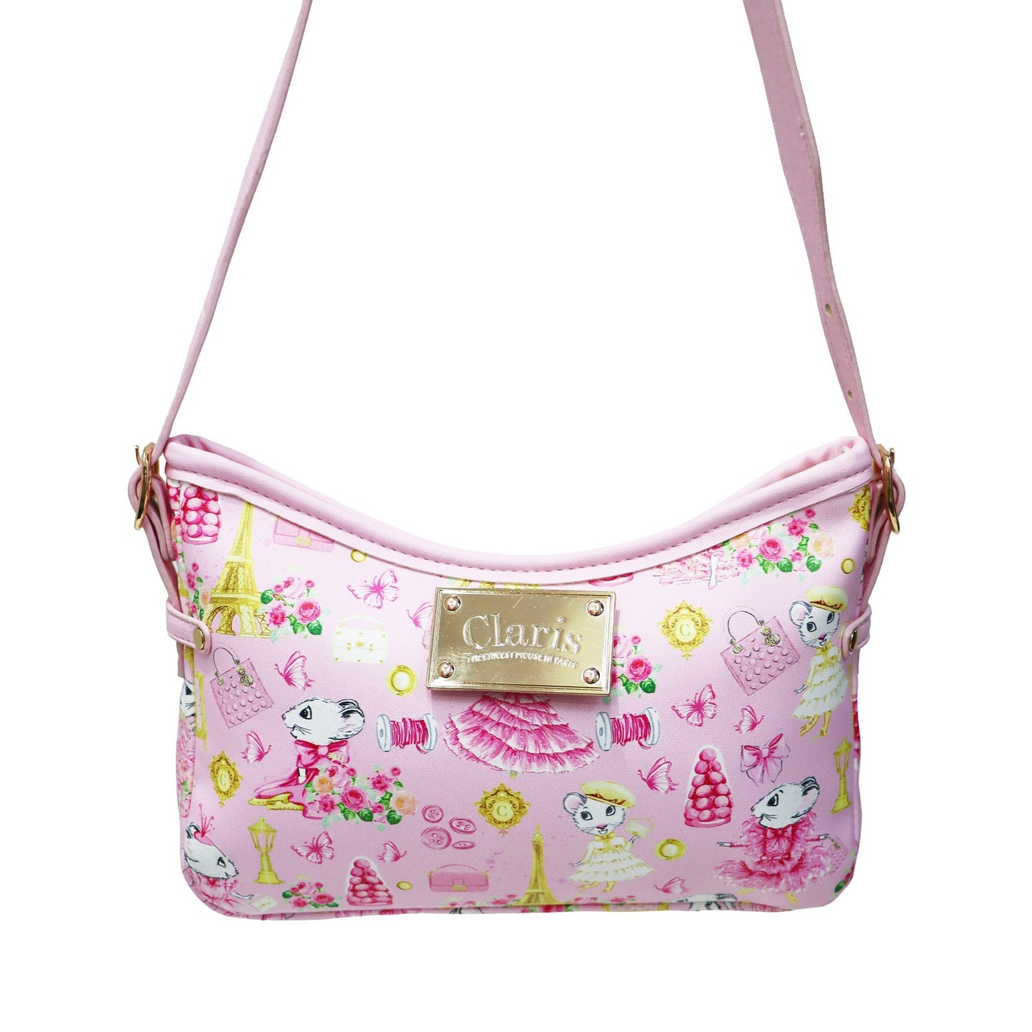 Claris the Chicest Mouse in Paris Fashion Shoulder Handbag