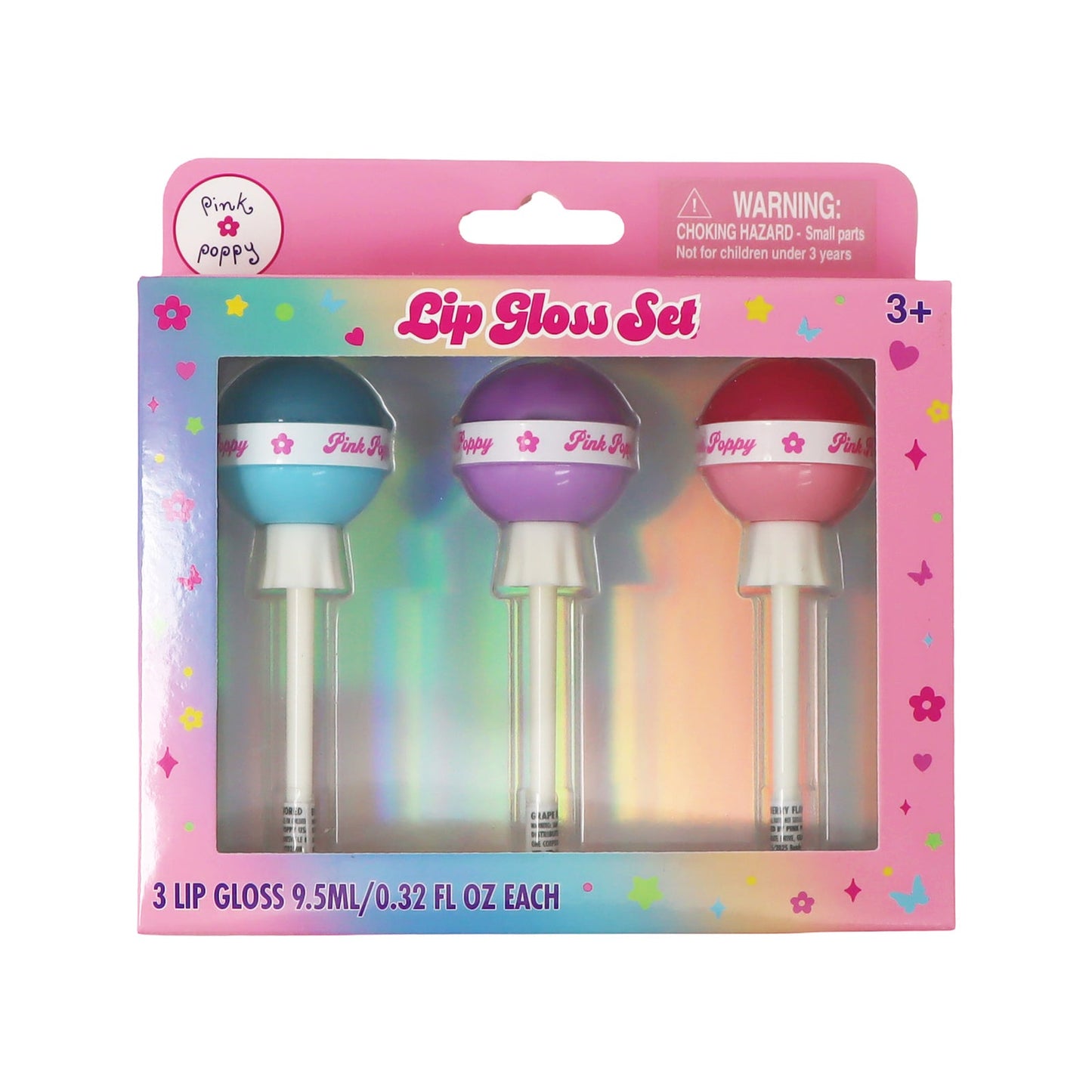 Pink Poppy Lollipop Lipgloss Set
