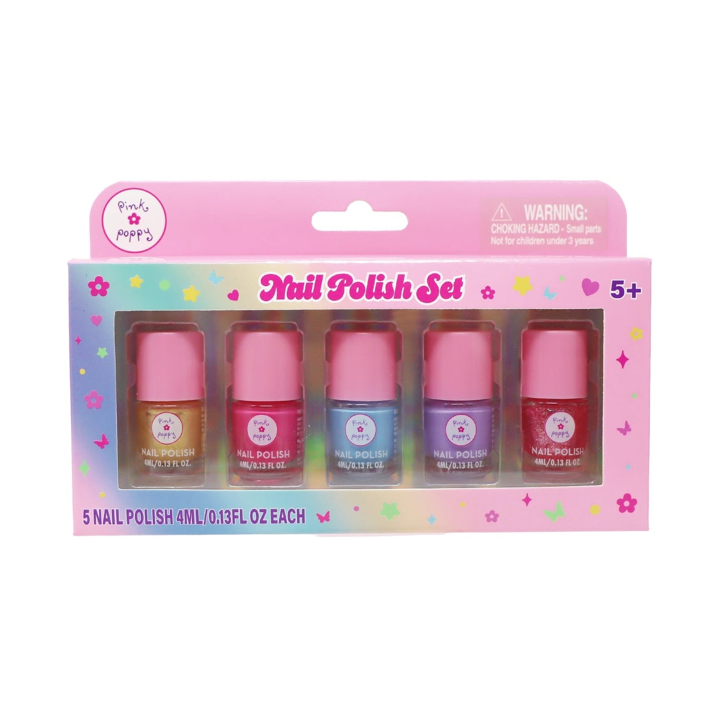 Pink Poppy Nail Polish Set