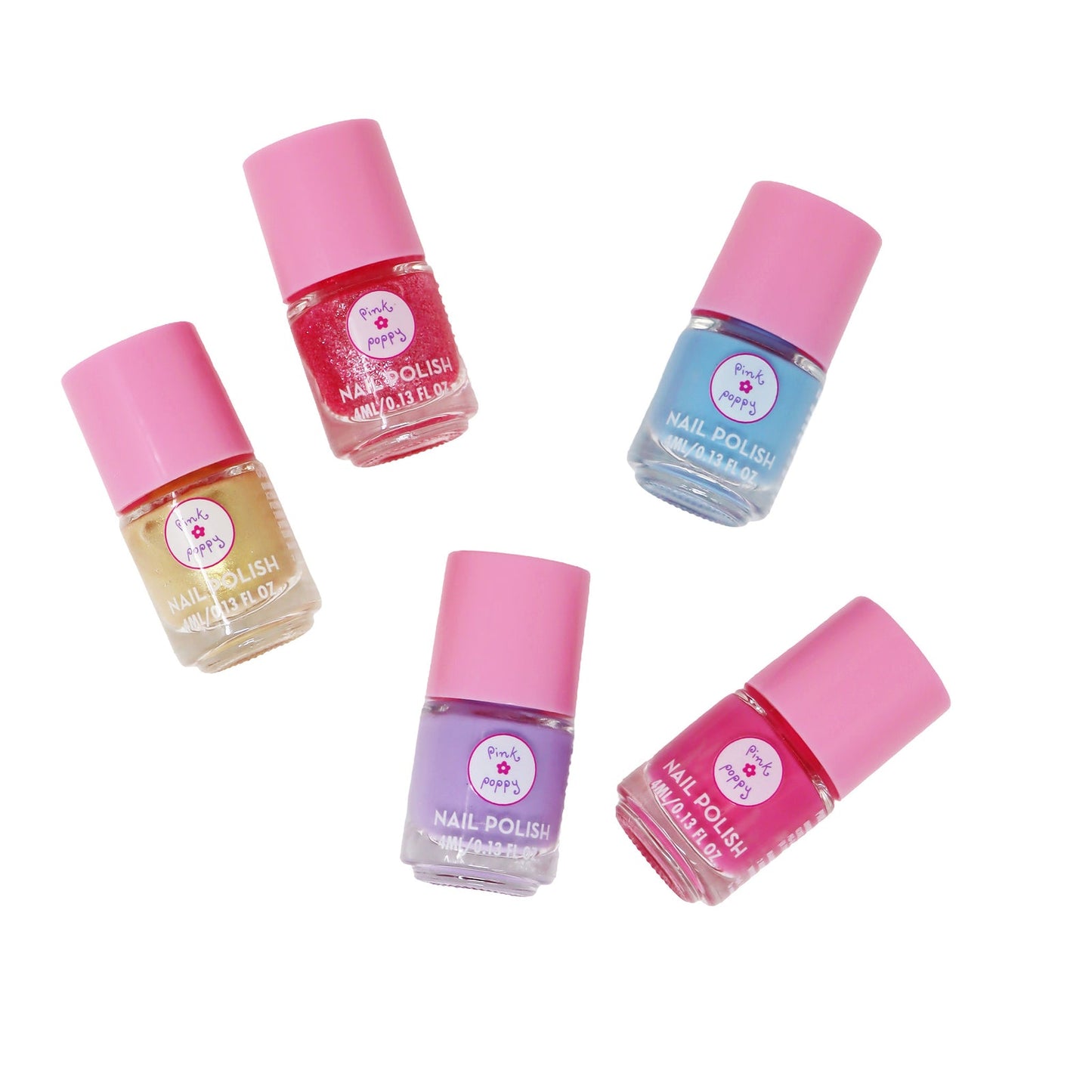 Pink Poppy Nail Polish Set