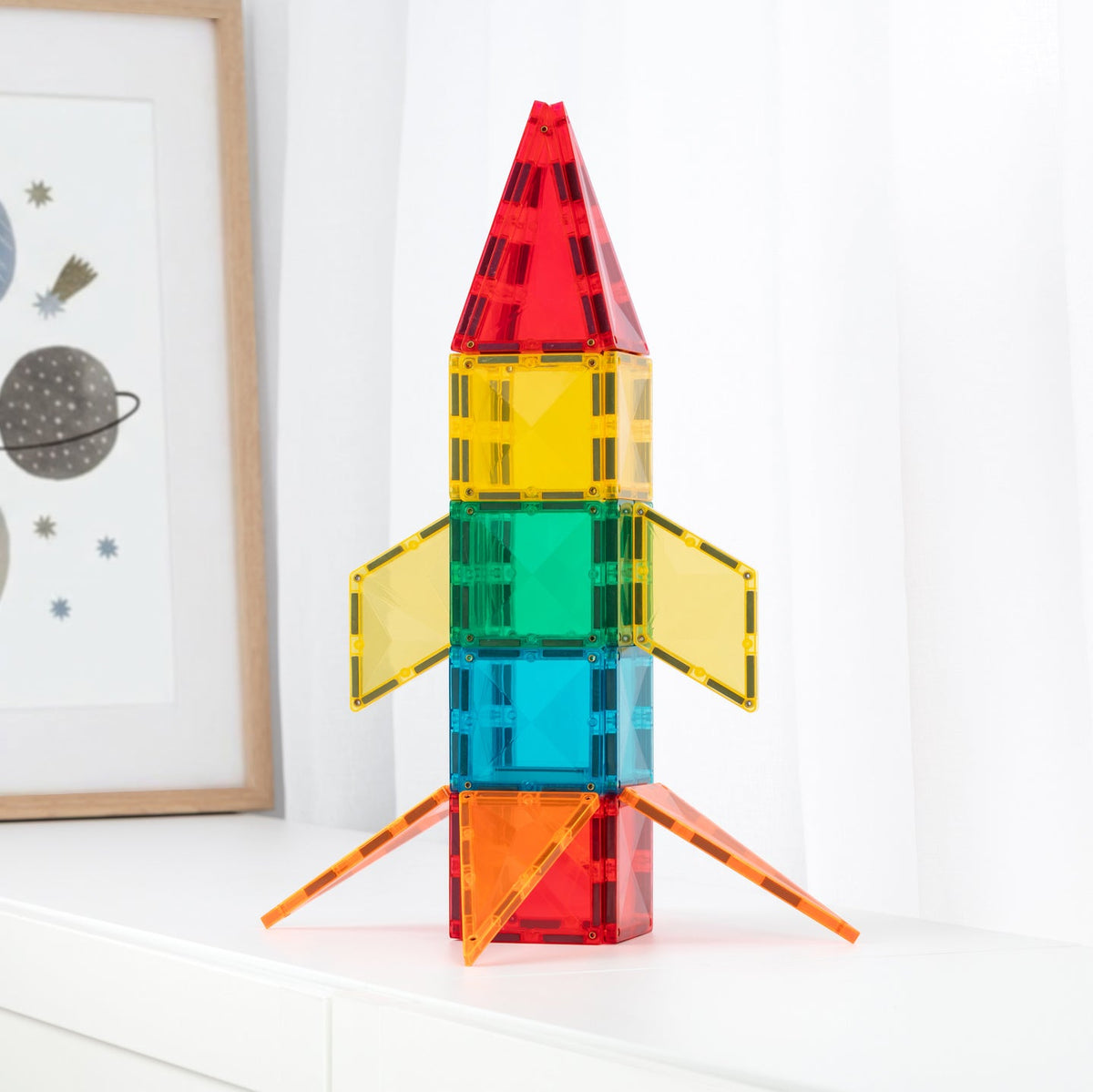 Connetix 30 Piece Light Rocket Pack