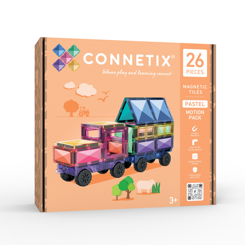 Connetix Pastel Motion Pack 26 pc