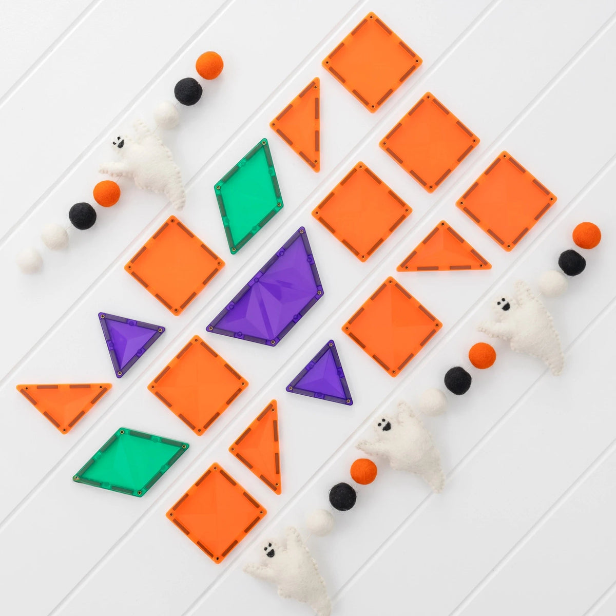 Connetix Halloween Pumpkin Pack 17 Piece