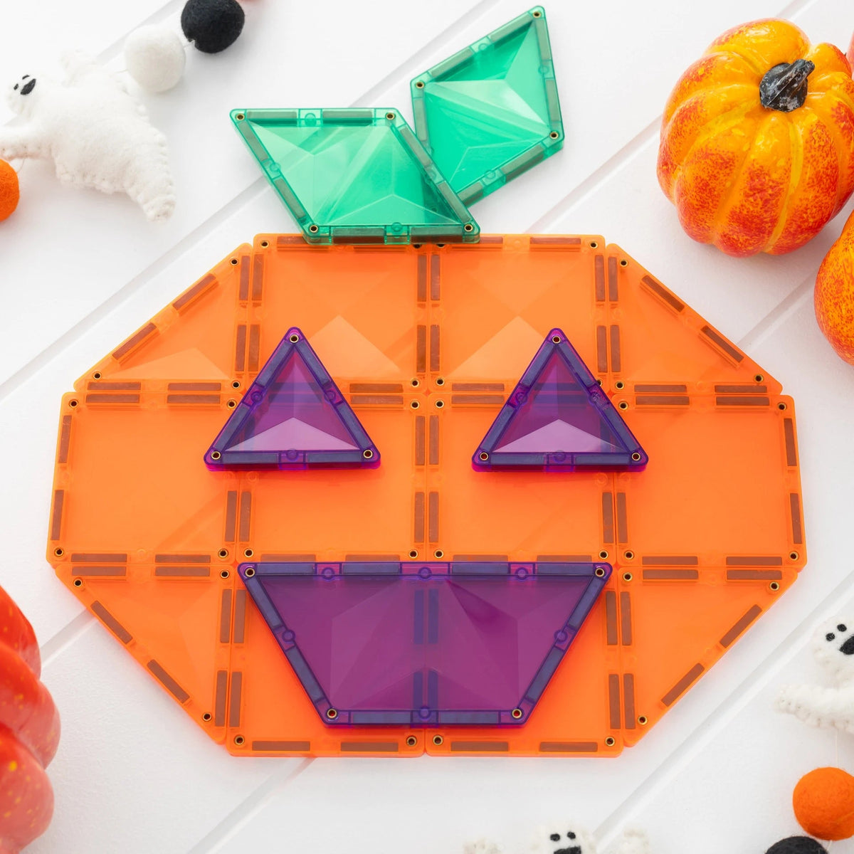 Connetix Halloween Pumpkin Pack 17 Piece